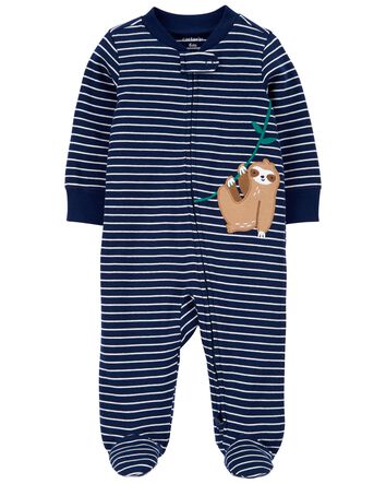 Carter/'s Baby Boys Girls Christmas Sleep Play 9 Months NWT Pajamas Reindeer K⭐️